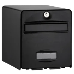 Burg-Wachter Boîte Aux Lettres 1 Porte-Boîte aux lettres 1 porte Balthazar Noire
