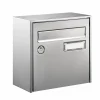 Decayeux Boîte Aux Lettres 1 Porte-Boîte aux lettres simple face compacte Loft inox
