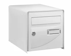 Decayeux Boîte Aux Lettres 1 Porte-Boîte aux lettres simple face Probat blanc