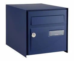 Decayeux Boîte aux lettres simple face Probat bleu RAL 5003
