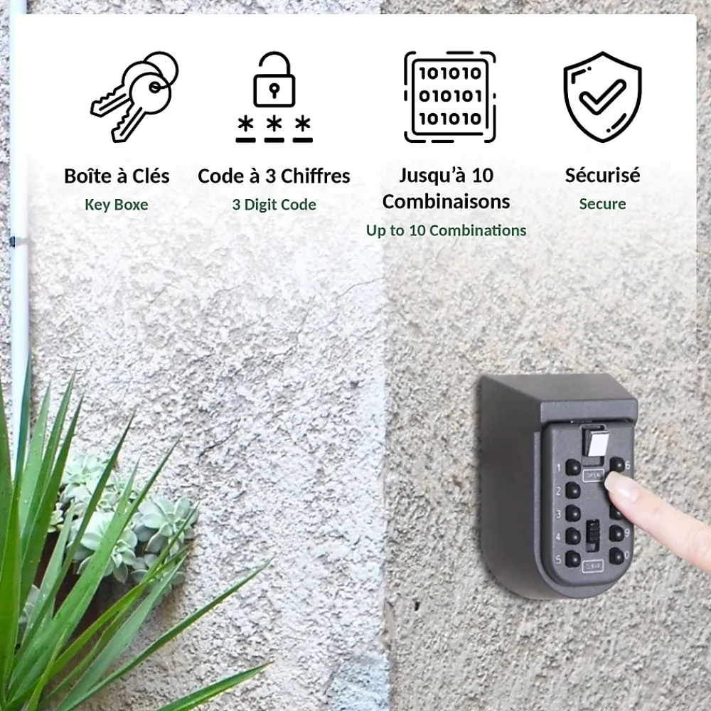 Fishtec Boîte à Clé Key secure