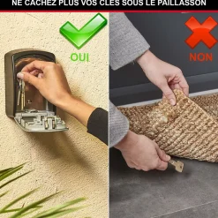 Master Lock Boîte À Clé-Boîte à clé sécurisée Select Access à combinaison programmable