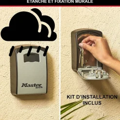 Master Lock Boîte À Clé-Boîte à clé sécurisée Select Access à combinaison programmable