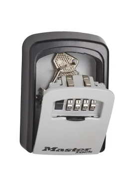 Master Lock Boîte à clés sécurisée à combinaison programmable et fixation murale