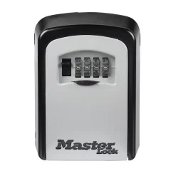 Master Lock Boîte à clés sécurisée à combinaison programmable et fixation murale