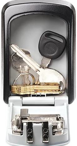 Master Lock Boîte à clés sécurisée à combinaison programmable et fixation murale