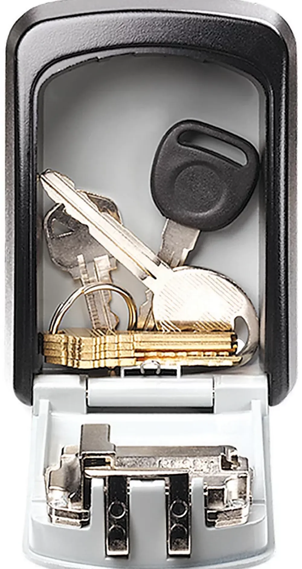 Master Lock Boîte à clés sécurisée à combinaison programmable et fixation murale