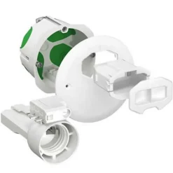 Schneider Electric Boîte d'applique DCL + douille E27 - Diam. 67 mm - Profondeur 40 mm - Multifix Air - IMT35027 - Schneider