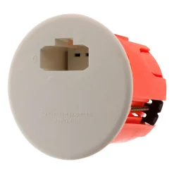 Zenitech Boite D'Encastrement-Boîte DCL point de centre murs diamètre 65mm