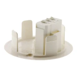 Zenitech Boite D'Encastrement-Boîte DCL point de centre murs diamètre 65mm
