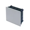 Diall Boîte De Dérivation-Boîte de dérivation à encastrer à sceller avec entrées et système de verrouillage 80 x 80 x 40 mm