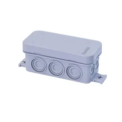 Diall Boîte de dérivation extérieure avec 10 passe-câbles et système de verrouillage 43 x 80 x 40 mm