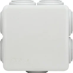 Zenitech Boîte de dérivation IP55 60x60x40mm - Blanc -