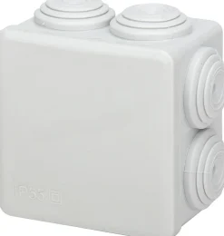 Zenitech Boîte de dérivation IP55 60x60x40mm - Blanc -