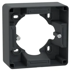 Schneider Electric Boîte d'encastrement diamètre 36 mm Ovalis anthracite