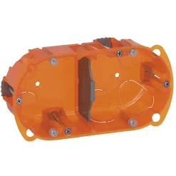 Legrand Boite D'Encastrement-Boîte d'encastrement double multimatériaux P. 40 mm