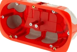 Protec Boite D'Encastrement-Boîte d'encastrement No Airbox Multiplat 2 postes - P 40 mm