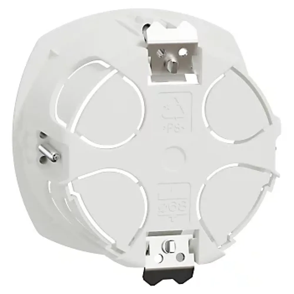 Schneider Electric Boîte d'encastrement 1 poste diamètre 67 mm profondeur 40 mm Multifix , 10 pièces