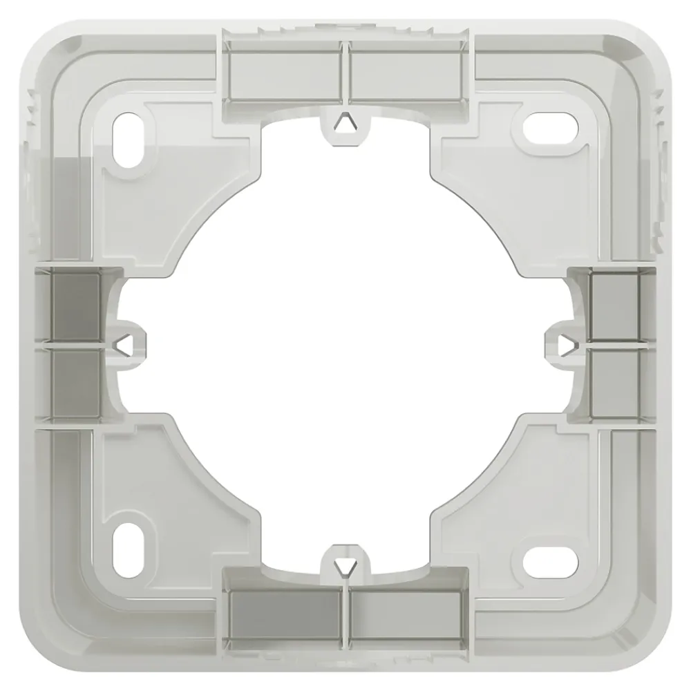 Schneider Electric Boîte d'encastrement 1 poste saillie Unica Déco blanc
