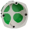 Schneider Electric Boîte d'encastrement 1 poste étanche diamètre 67 mm profondeur 40 mm Multifix Air , 10 pièces