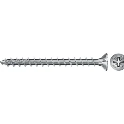 Fischer Kit De Chevilles-Boîte De 500 Vis À Bois Power-fast Fpf Ii Czf - 5 X 40 Mm
