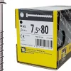 Domax Vis Pour Brique, Béton-Boîte de 50 vis d'ancrage béton 7,5 x 80