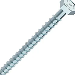 D44 Boîte de 25 vis d'ancrage HECO Multi Monti 12x140 mm - tête hexagonale - filetage total - perçage 10 mm - réf. 48415.