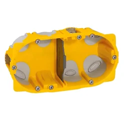 Legrand Boîte double Batibox Energy plaque de plâtre