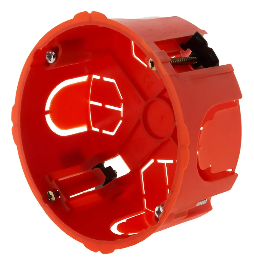 Zenitech Boite D'Encastrement-Boîte placo diamètre 85x40mm + vis -