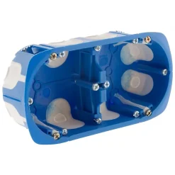Boite D'Encastrement-Boîte 2 postes No Air multimatériaux Ø67 x P.40 mm
