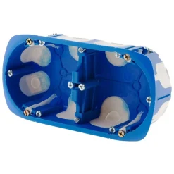 Boite D'Encastrement-Boîte 2 postes No Air multimatériaux Ø67 x P.40 mm