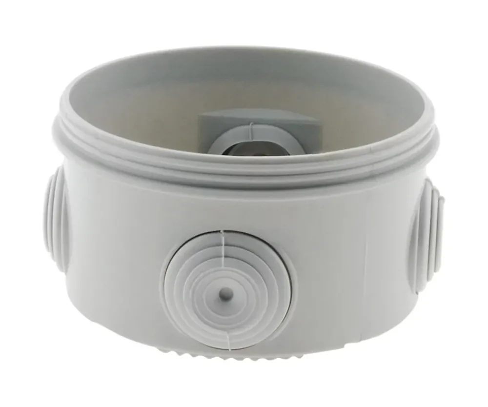Zenitech Boîte étanche diamètre 80x45mm IP55 - Gris -