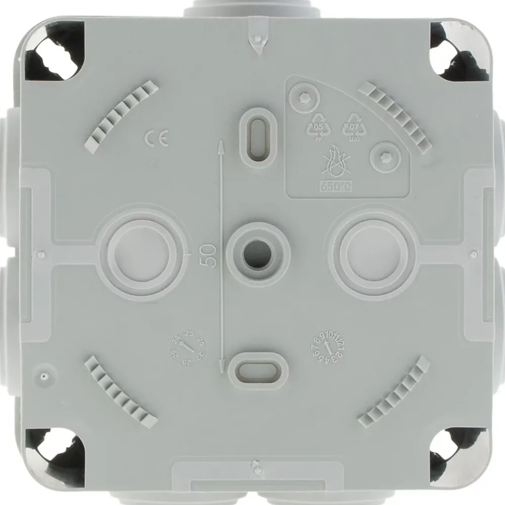 Protec Boîte De Dérivation-Boîte étanche IP55 No Airbox 100x100x52mm -