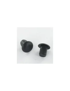 Vis Express Bouchon Diamètre du corps 6 Diamètre de tête: 8 Longueur sous tête 5.4 nylon noir - 100 pièces