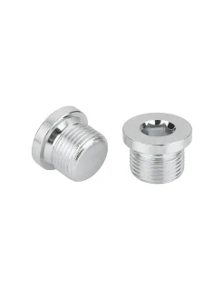 Vis Express Bouchon Hexagonal creux à collerette Clé de 6 HC6 Inox A2 M12X15 Pas de 150 - 50 pièces