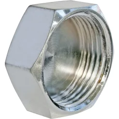 Somatherm for you Bouchon laiton chromé Femelle 15/21 (1/2"), lot de 2