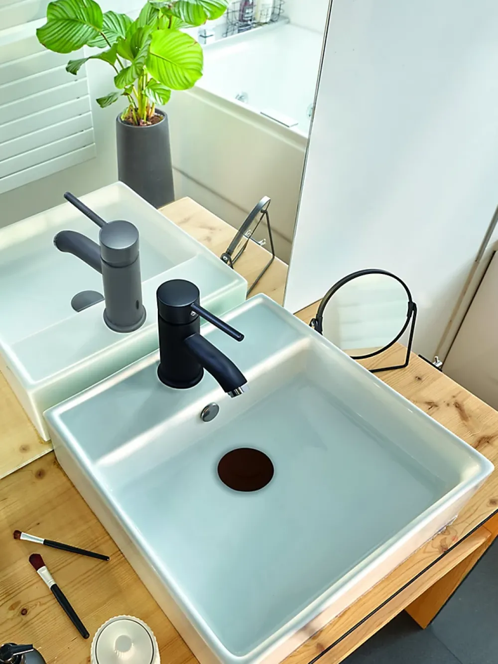 Wirquin Bouchon universel Uppy 2 en 1 ø110 mm blanc