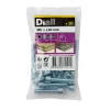 Diall Boulon-20 boulons tête cylindrique acier zingué 6 x 30 mm
