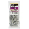 Diall Boulon-10 boulons tête héxagonale inox 8 x 40 mm