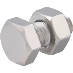Diall 10 boulons tête héxagonale inox 8 x 16 mm