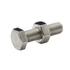 Diall Boulon-10 boulons tête héxagonale inox 8 x 20 mm