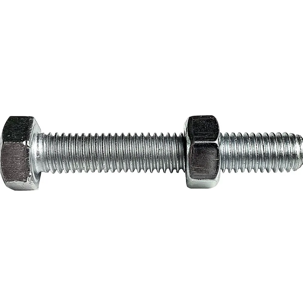 Viswood Boulon tête hexagonale finition zinguée