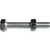 Viswood Boulon-Boulon tête hexagonale finition zinguée