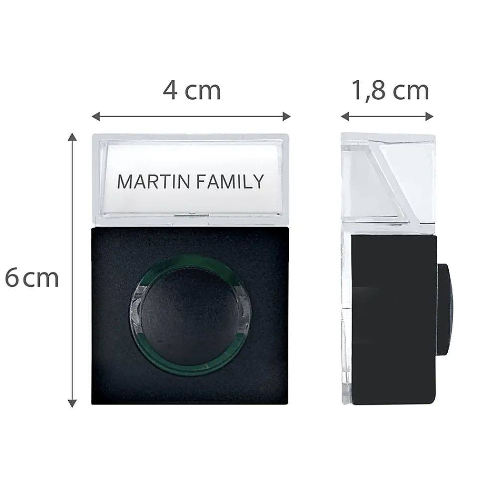 Extel Bouton d'appel lumineux sur deux fils compatible Ding et Dong - - 710803