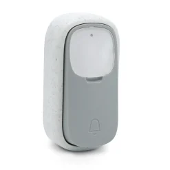 Avidsen Bouton d'appel supplémentaire sans fil sans pile pour le carillon Bamboo - Bamboo Push - - 102503