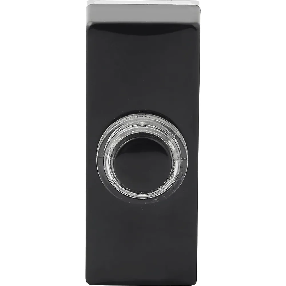 Blyss Sonnette Et Carillon-Bouton de sonnette filaire lumineux noir