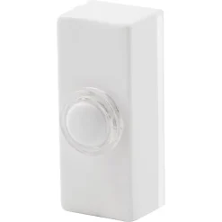 Blyss Bouton de sonnette filaire lumineux blanc
