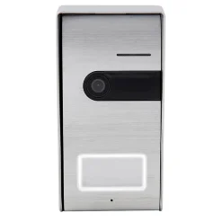 Blyss Visiophone-Bouton pour l'extérieur filaire Jelbi alu