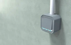 Legrand Bouton poussoir lumineux Plexo gris en saillie