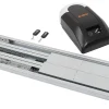 Boxer Ouvre-porte de garage 800N avec télécommande, éclairage LED et arrêt automatique, portée 35 m